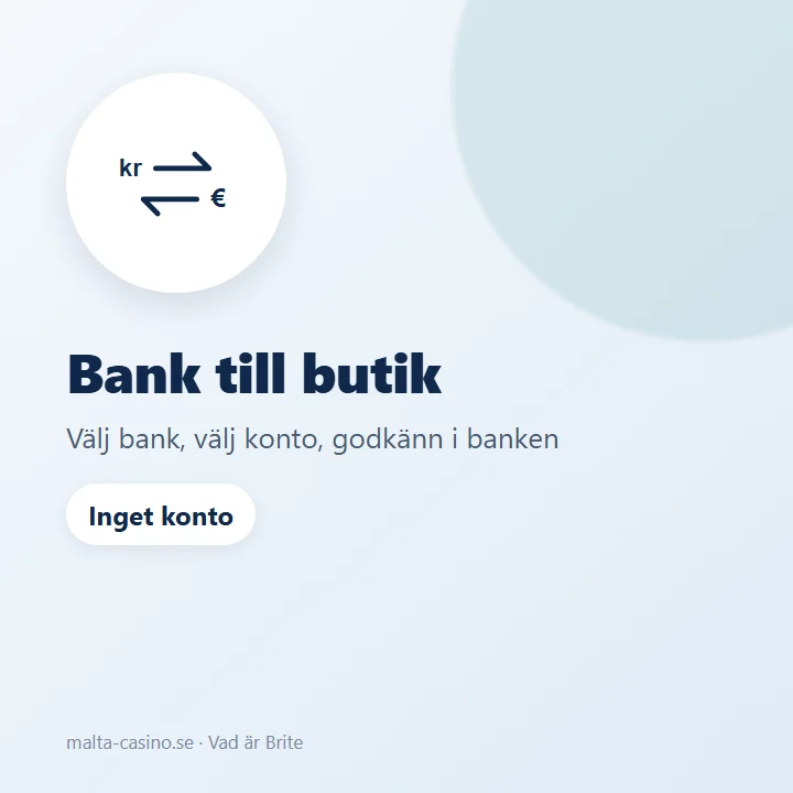 Illustration: Brite som brygga mellan bankkontot och butiken