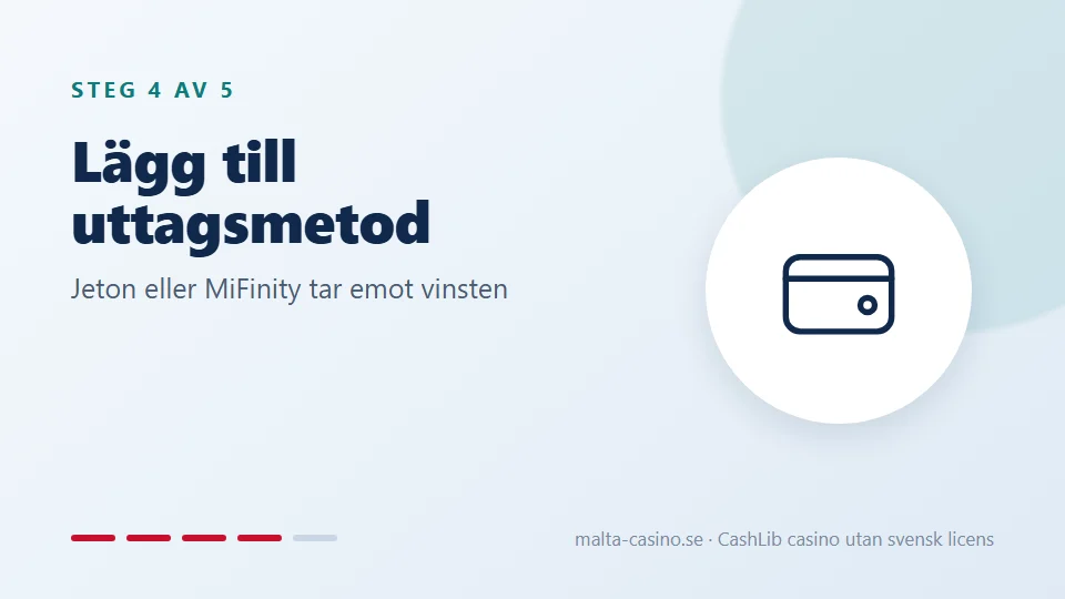 Lägg till en uttagsmetod