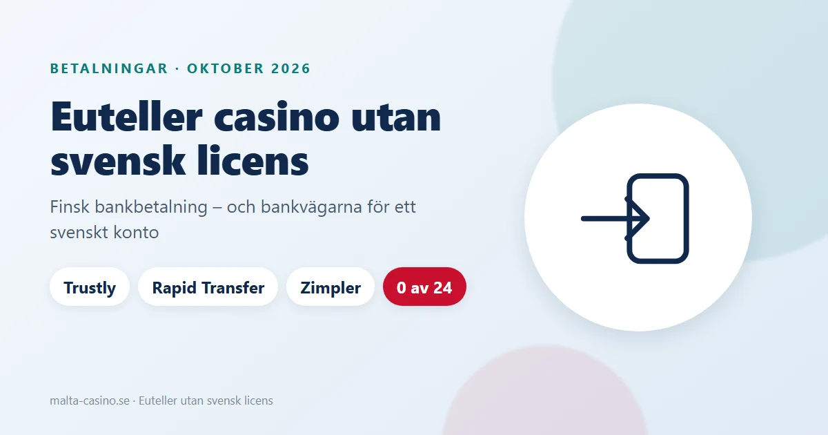 Illustration: Euteller är en finsk bankbetalning – och bankvägarna Trustly, Rapid Transfer och Zimpler för svenska konton