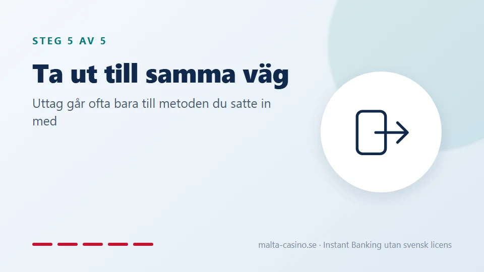 Ta ut till samma väg