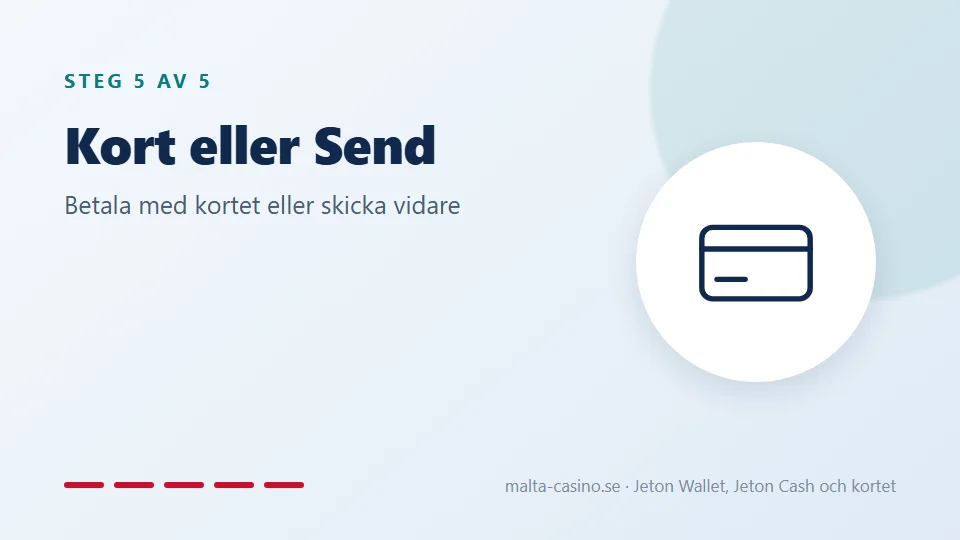 Använd saldot eller skicka det vidare