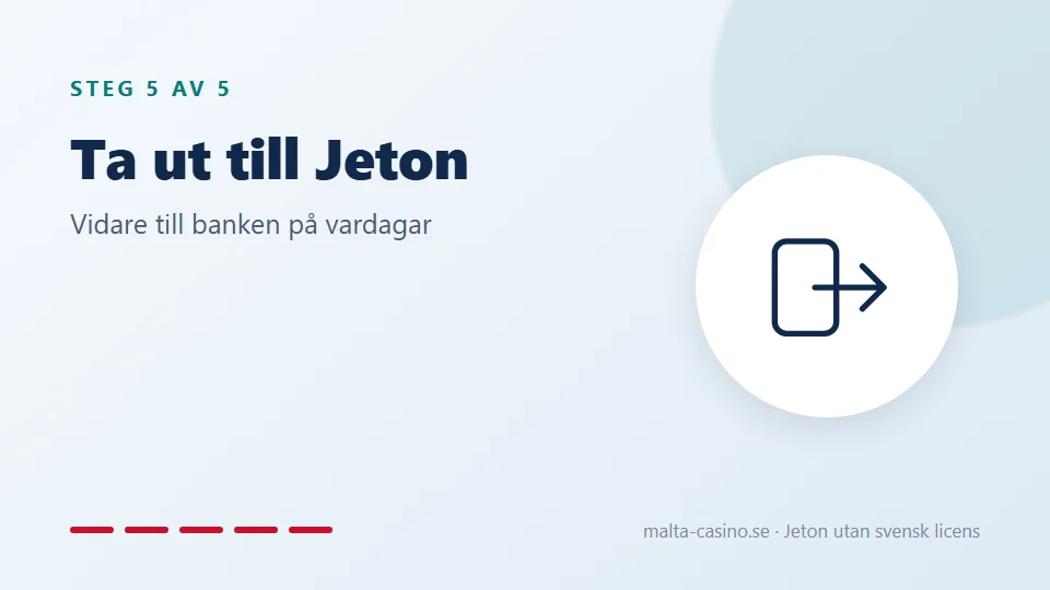 Ta ut till Jeton och vidare