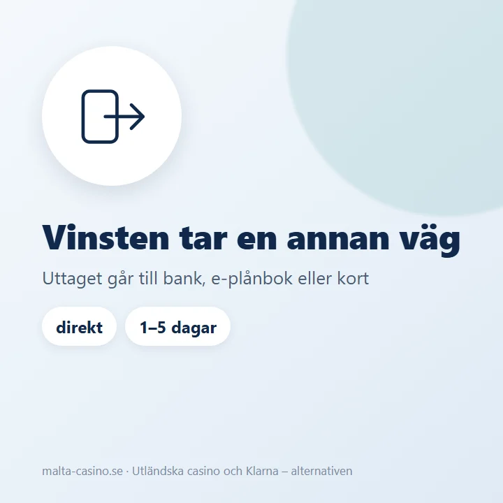 Illustration: uttaget går till bankkontot, e-plånboken eller kortet