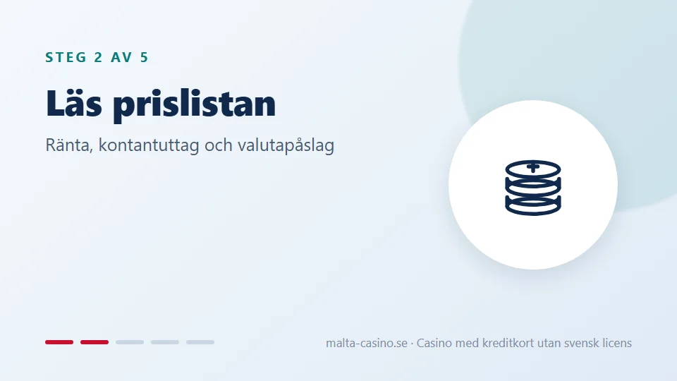 Läs prislistan