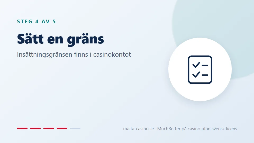 Sätt en gräns
