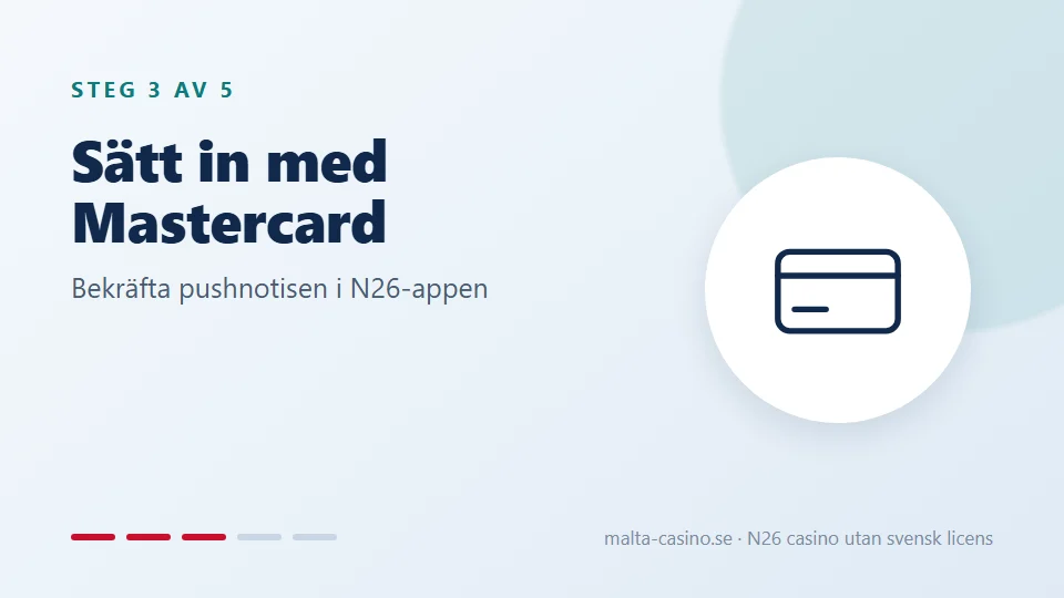 Sätt in med Mastercard