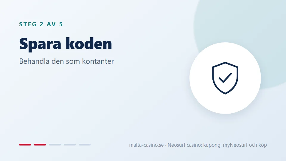 Spara koden