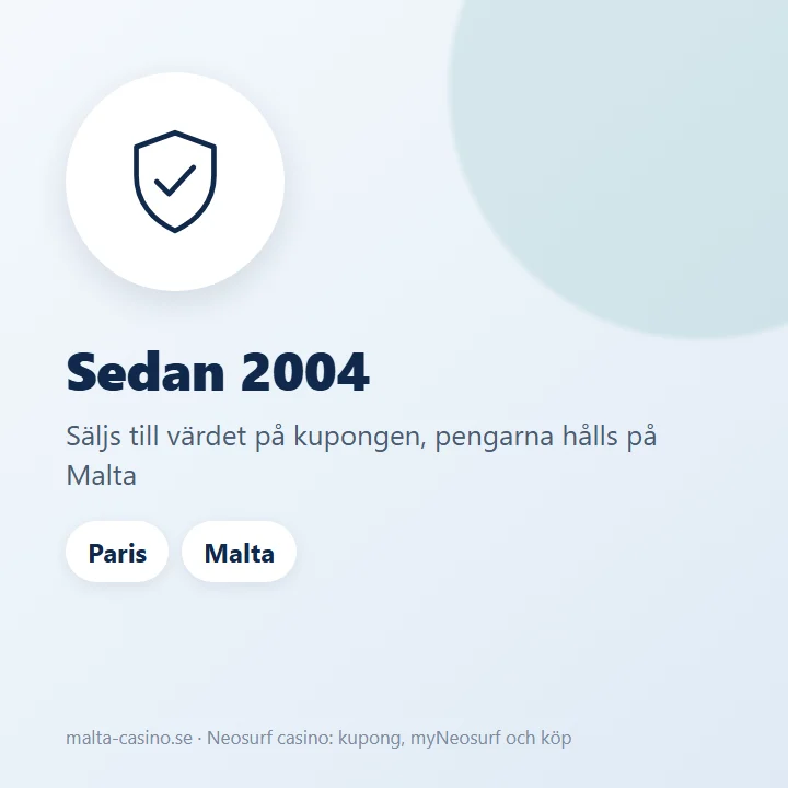 Illustration: en Neosurf-kupong med kod, och bolagen bakom betalmetoden