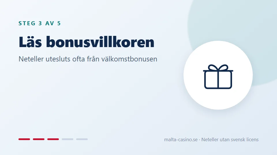 Läs bonusvillkoren