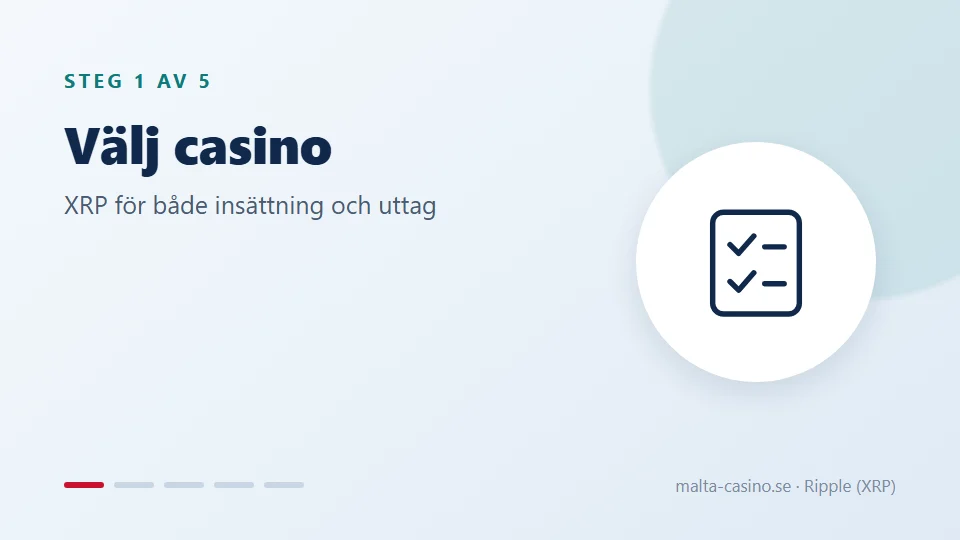 Välj ett casino med XRP åt båda hållen