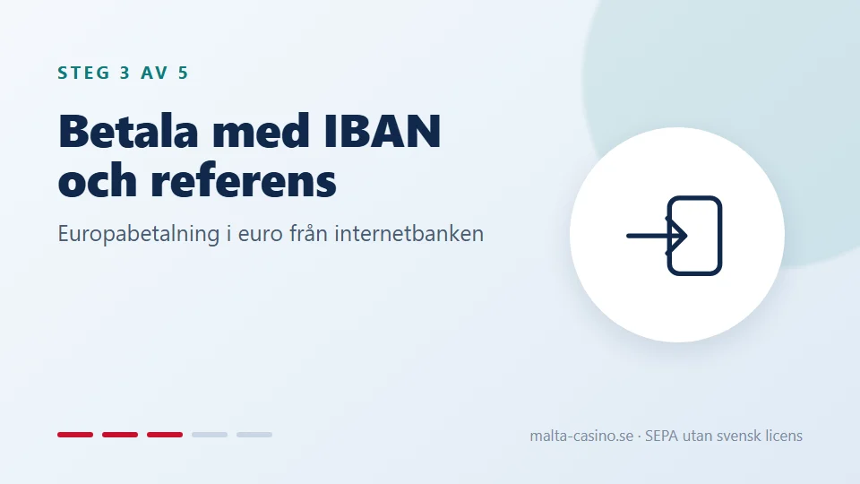 Betala med IBAN