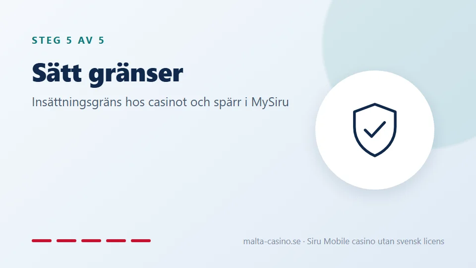 Sätt gränser