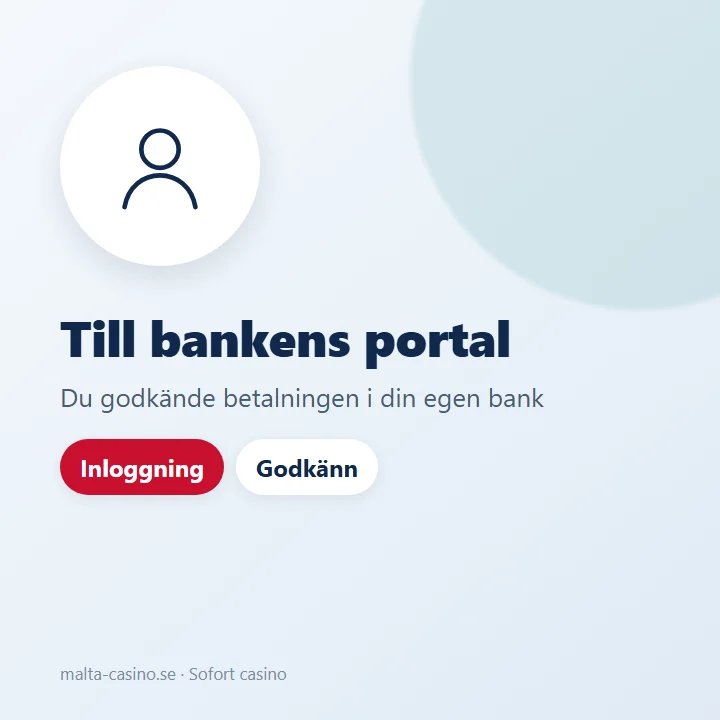 Illustration: Sofort skickar dig till bankens inloggning för att godkänna betalningen