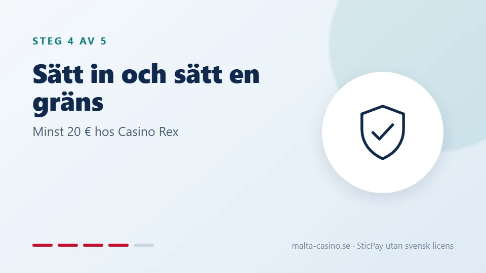 Sätt in och sätt en gräns