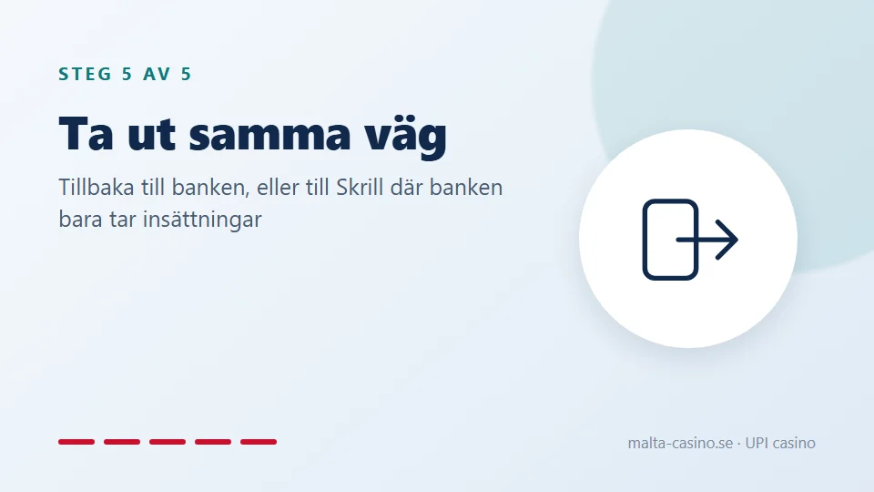 Ta ut till samma väg