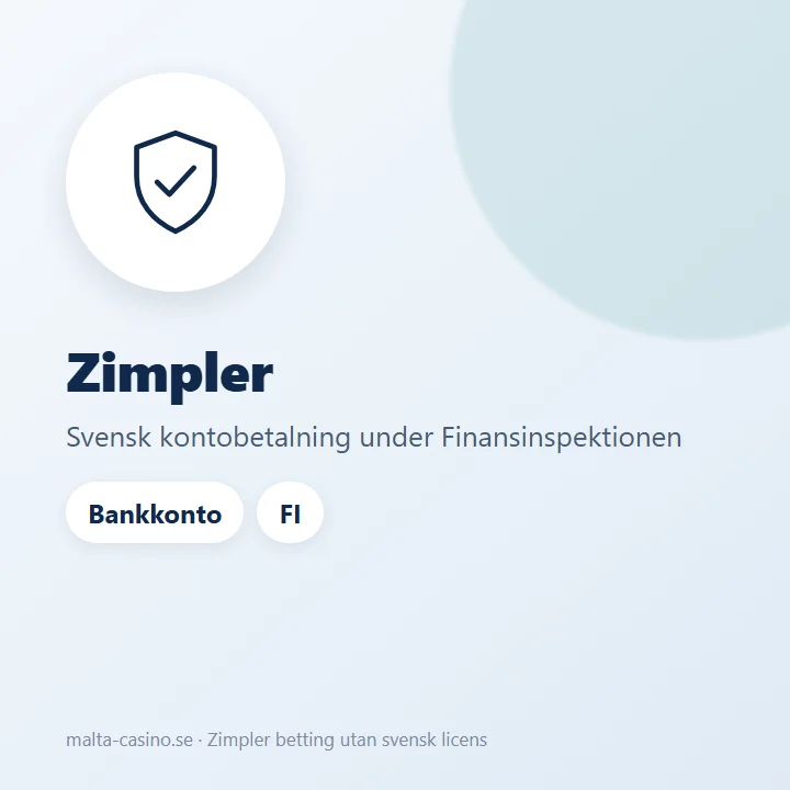 Illustration: Zimpler är en svensk kontobetalning under Finansinspektionen