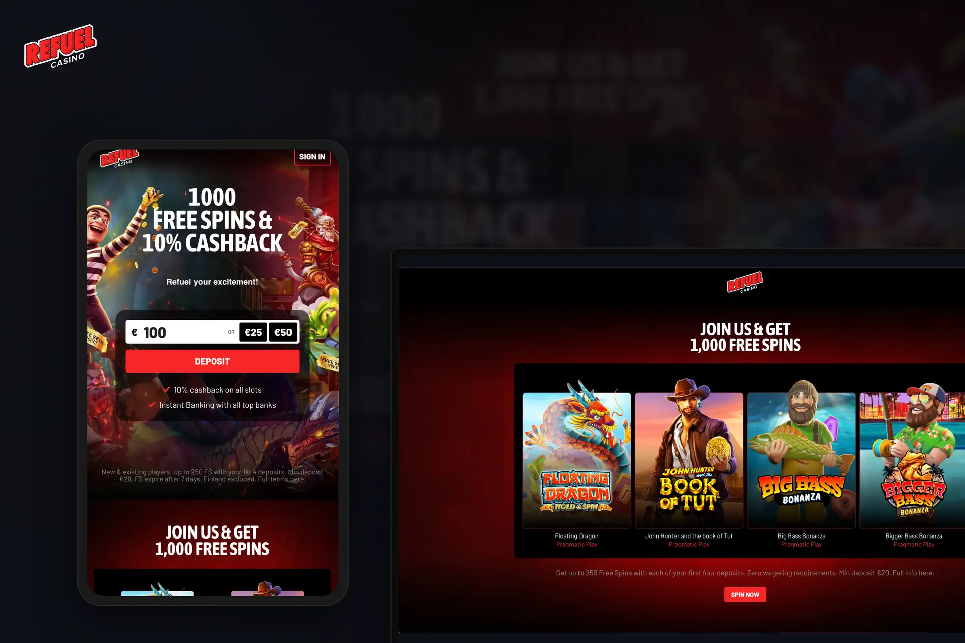 Refuel Casino – MGA casino utan svensk licens